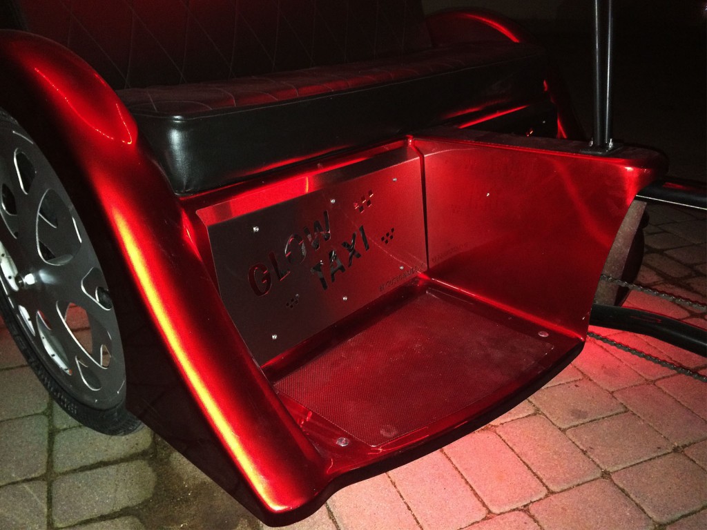 Glow Taxi Candy Red 1